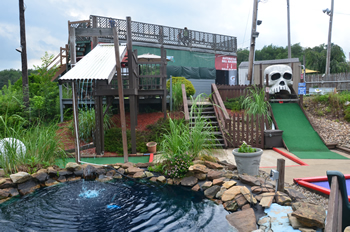 18 Competive Holes of Miniature Golf